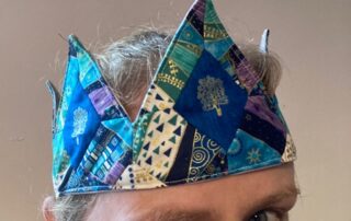 English Paper Pieced Crown - The tiny Crown