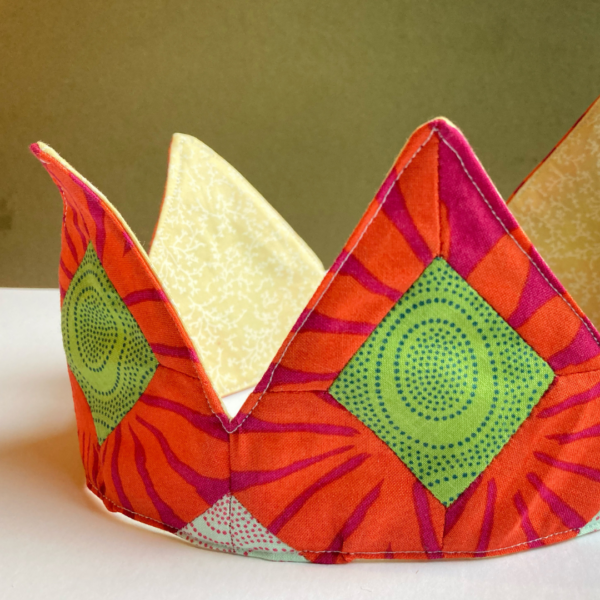 Fabric Crown - English Paper pieced