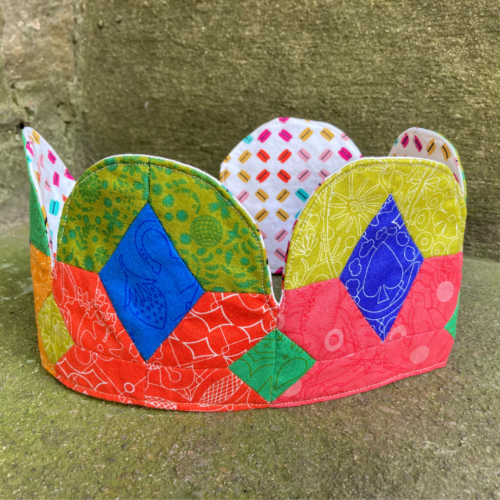Fabric Crown - English Paper pieced