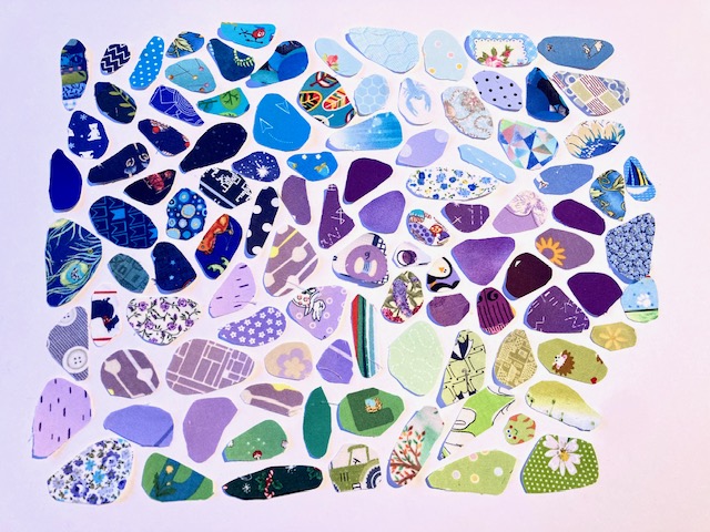 Sea glass quilt